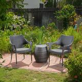 George Oliver Eastford 3 Piece Seating Group Wicker/Rattan in Gray | Outdoor Furniture | Wayfair 7AB93FE7DAB64D979AAE78D2DB0AE224