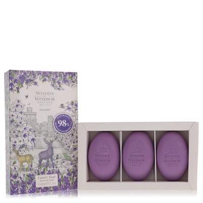 Lavender For Women By Woods Of Windsor Fine English Soap 3 X 2.1 Oz