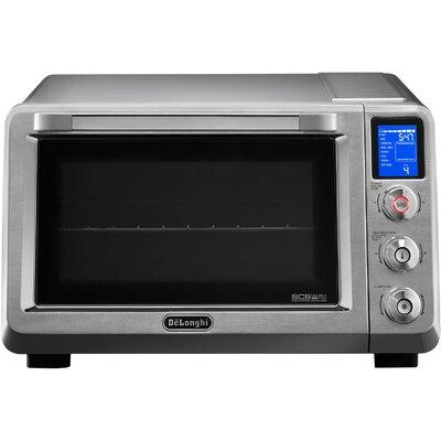DeLonghi De'Longhi Livenza Toaster Oven in Gray, Size 12.0 H x 17.5 W x 24.0 D in | Wayfair EO241150M