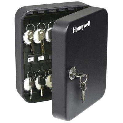 Honeywell Key Cabinet w/ Key Lock in Black | 7.8 H x 7.8 W x 6.5 D in | Wayfair 6105