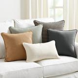 Essential Throw Pillow Cover - Linen White, 12