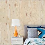 Foundry Select Plywood 4-Piece Peel & Stick Wallpaper Panel Vinyl in White | 96 W in | Wayfair FNDS1649 43628296
