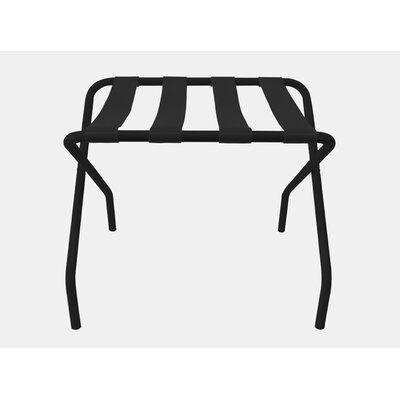 Innit Pamaleta Folding Metal Luggage Rack Plastic/Metal in Black, Size 22.0 H x 18.0 W x 26.0 D in | Wayfair i13-01-01v