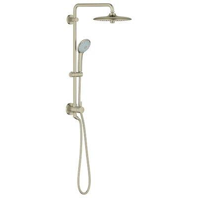 GROHE Retro-Fit Thermostatic Complete Shower System in Gray, Size 3.37 H x 10.24 W in | Wayfair 27867EN1