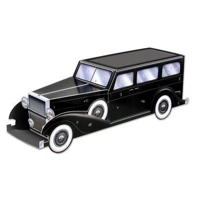The Party Aisle™ Gangster Car Model Car in Black/White | Wayfair DB4AE57E7CB0494A94C758AC3905D002