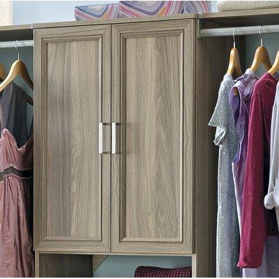 ClosetMaid SuiteSymphony 24.92" W Door Pair Manufactured Wood in Gray | 30.12 H x 23.63 W x 0.63 D in | Wayfair 58888