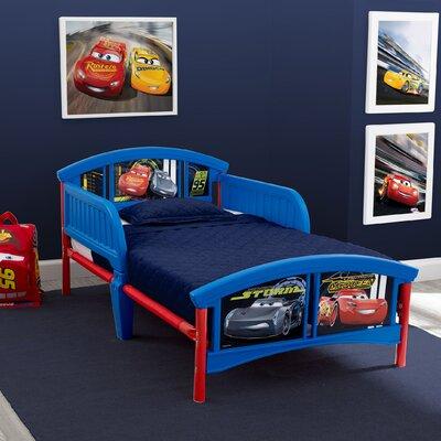 Delta Children Toddler Bed Plastic in Blue/Red, Size 26.18 H x 29.13 W x 53.94 D in | Wayfair BB86992CR_1014
