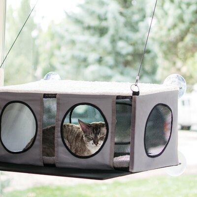 K&H Manufacturing EZ Mount Portable Outdoor Cat House in Gray, Size 9.5 H x 19.0 W in | Wayfair 100213530