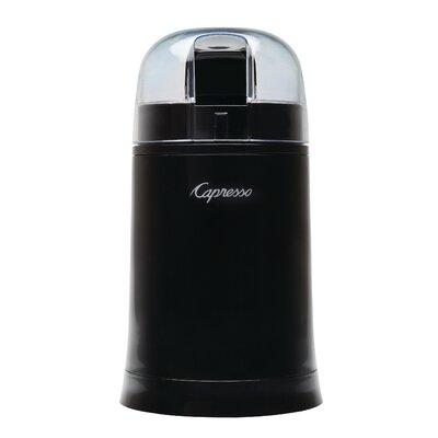 Capresso Cool Grind Pro Coffee & Spice Grinder Stainless Steel in Black | 7.5 H x 4 W x 4 D in | Wayfair 505.01