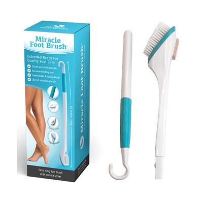 Miracle of Aloe Skin Cleansing Brushes White - Miracle Foot Brush - Unisex