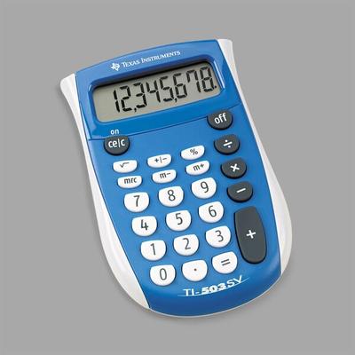 Texas Instruments TI-503SV 8-Digit LCD Pocket Calculator
