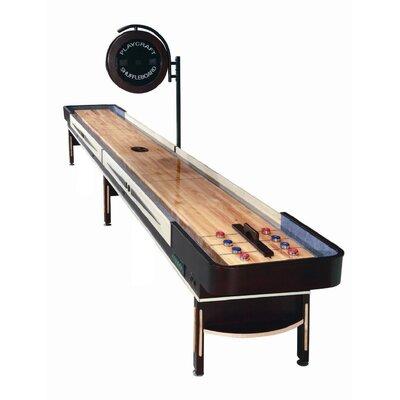 Playcraft Telluride Shuffleboard Table Solid Wood/Manufactured Wood in Brown | 33 H x 31.5 W in | Wayfair Telluride Espresso 16