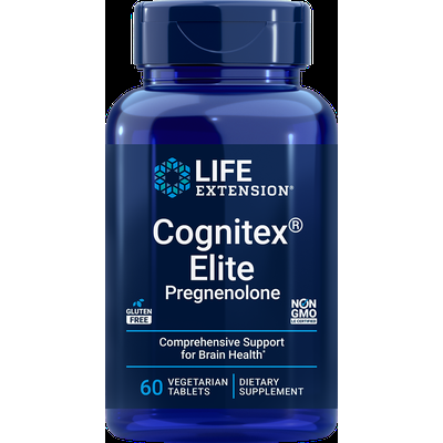 Cognitex® Elite Pregnenolone, 60 vegetarian tablets