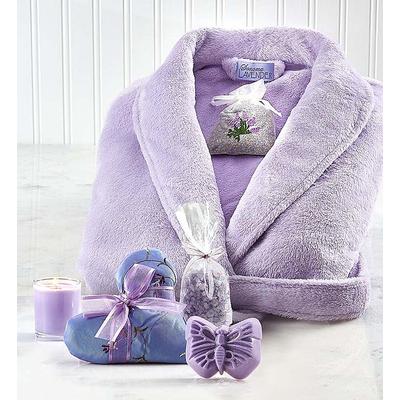1-800-Flowers Spa Beauty Spa Beauty Sets Delivery Sonoma Lavender Bath Gift Set W/ Robe | Happiness Delivered To Their Door