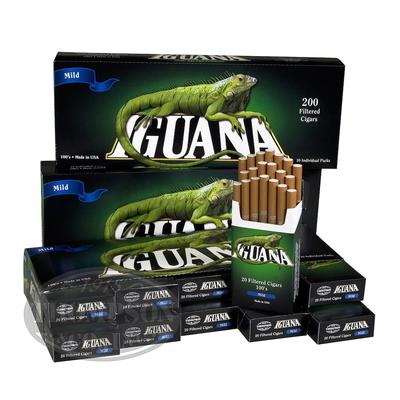 Iguana Little Cigars Filtered Smooth Natural 3Fer - PACK (600)