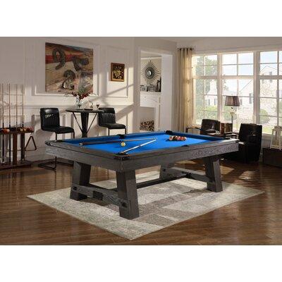 Playcraft Yukon Slate Pool Table w/ Professional Installation Included Solid Wood in Blue/Brown | 33 H x 101 W in | Wayfair