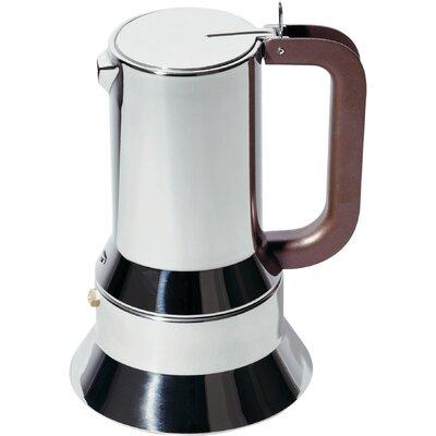 Alessi Forato Espresso Coffee Maker in Brown/Gray | 9.06 H x 5.7 W x 5.7 D in | Wayfair 9090/M