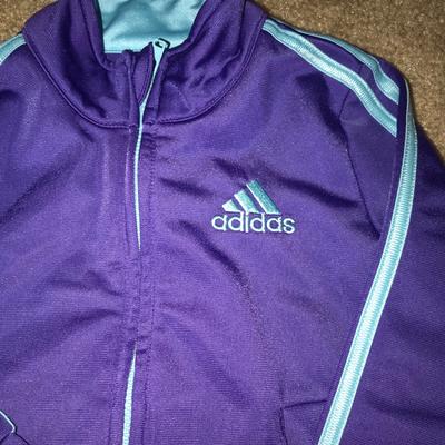 Adidas Matching Sets | Adidas Little Girls Jump Suit!!! | Color: Blue/Purple | Size: 18mb