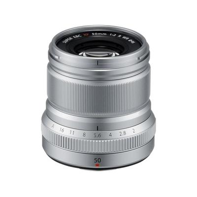 Fujifilm XF50mm F2 R WR Camera Lenses Silver Small 16536623
