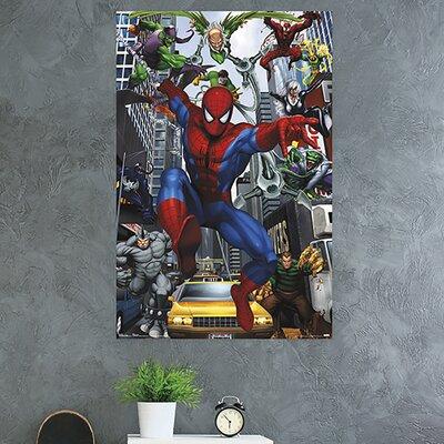 Trends International Spider-Man - Rogues Paper Print | 34 H x 22.375 W x 0.125 D in | Wayfair POD8787