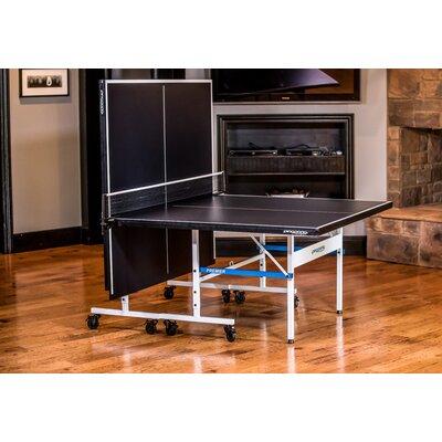 Ping-Pong Ping Pong Premier Table Tennis Table Wood/Steel Legs in Black/Brown/Gray | 30 H x 60 W x 108 D in | Wayfair T8681W