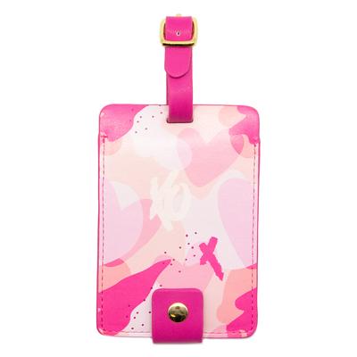 Bewaltz Women's Luggage Tags - Pink & Blush Multicolor 'Bon Voyage' Heart You Luggage Tags