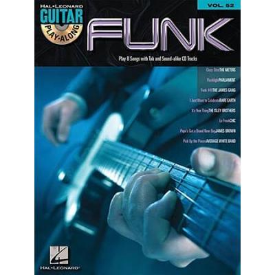 Funk Guitar Play-Along Volume 52 Book/Online Audio [With Cd]
