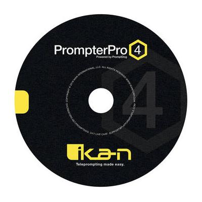 ikan PrompterPro 4 Teleprompting Software for PC and Mac (Disc) PROMPTERPRO 4