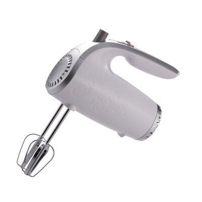Brentwood Appliances 5 Speed Hand Mixer Plastic in White | 7 H x 3.25 W x 10 D in | Wayfair HM-48W