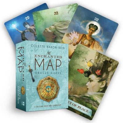 The Enchanted Map Oracle Cards: A 54-Card Oracle Deck For Love, Purpose, Healing, Magic, And Happiness
