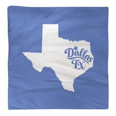 East Urban Home Dallas Texas Napkin, Cotton in Blue | 10 W x 10 D in | Wayfair 7B1E841D414446FD9CDCA6B2BA05B09E