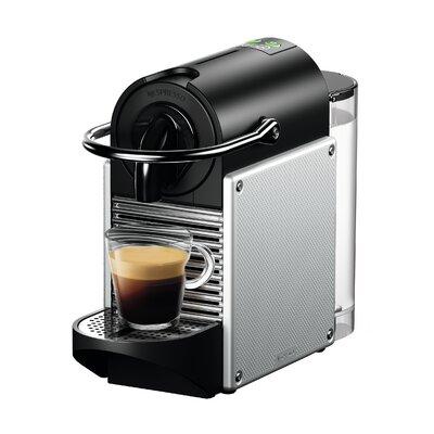 Nespresso Pixie Original Espresso Machine w/ Aeroccino Milk Frother Bundle by De'Longhi in Black/Brown, Size 9.3 H x 12.8 W x 4.4 D in | Wayfair