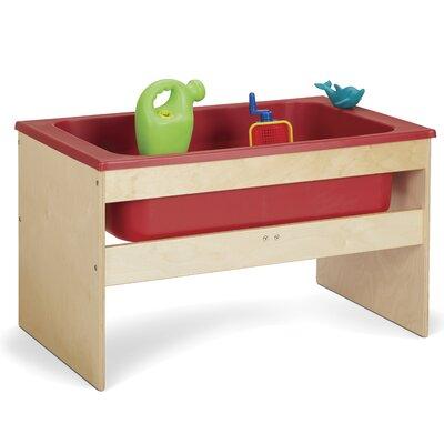 Jonti-Craft Young Time® Rectangle Sand & Water Table Plastic in Brown | 21.5 H x 22.5 D in | Wayfair 7110YT