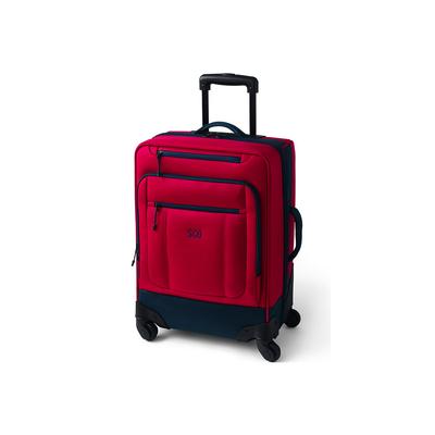 Travel Carry On Rolling Luggage Bag - Lands' End - Red