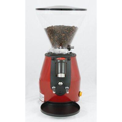 La Pavoni Electric Flat Burr Coffee Grinder in Red, Size 19.0 H x 7.0 W x 10.0 D in | Wayfair ZIP-JR-R
