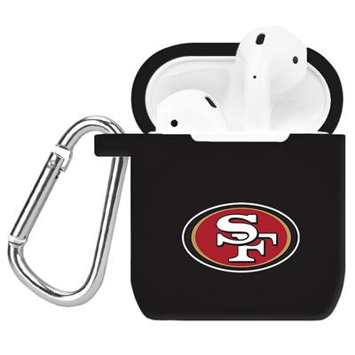 Black San Francisco 49ers AirPods Case Cover