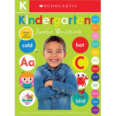 Scholastic Early Learners: Jumbo Workbook: Kindergarten (paperback) - by Scholastic