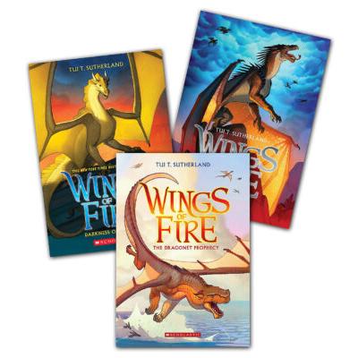 Wings of Fire Book Set: Starter Collection (Books #1-10) - by Tui T. Sutherland