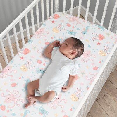 Bedtime Originals Ocean Baby 3 Piece Crib Bedding Set Polyester in Brown/Gray | 28 W in | Wayfair 236003V