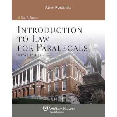 Introduction To Law For Paralegals Second Edi