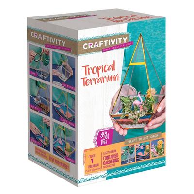 Craftivity Tropical Terrarium Garden Kit - Faber-Castell