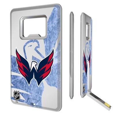 Washington Capitals Credit Card USB Drive with Bottle Opener