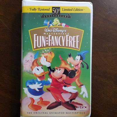 Disney Media | Fun & Fancy Free (1997 Vhs) Disney Masterpiece | Color: Gold/Green | Size: Os