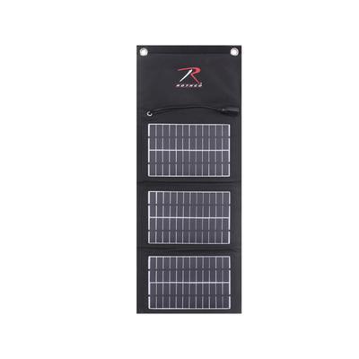 Rothco MOLLE Solar Panel With Power Bank Black 2117