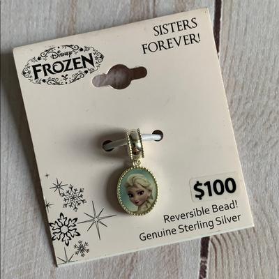 Disney Jewelry | Frozen Charm | Color: Silver | Size: Os