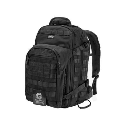 Loaded Gear GX-600 Crossover Long Range Backpack Sunglass/Goggle Compartment Black 9.84 x 13 x 19.69 in BI12598