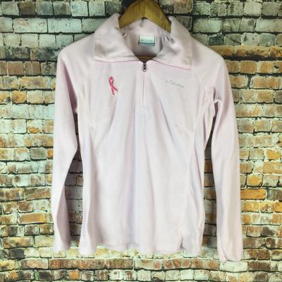 Columbia Jackets & Coats | Columbia Breast Cancer Quarter Zip Pullover | Color: Pink | Size: M