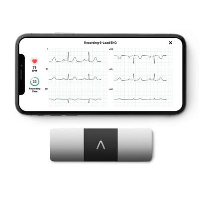 KardiaMobile 6L Wireless 6-Lead EKG by AliveCor