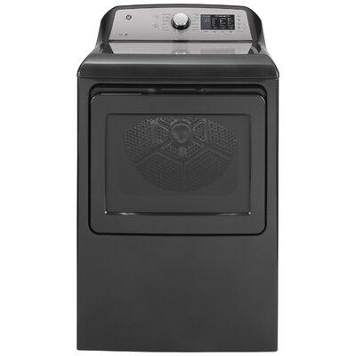 GE Appliances 7.4 cu. ft. High Efficiency Gas Dryer w/ HE Sensor Dry, Size 46.0 H x 27.0 W x 30.5 D in | Wayfair GTD72GBPNDG