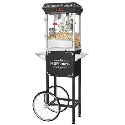 Great Northern Popcorn 8 oz. Foundation Popcorn Machine in Black, Size 31.9 H x 18.5 W x 20.8 D in | Wayfair D630245